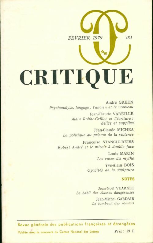 Livrenpoche : Critique n°381 - Collectif - Livre