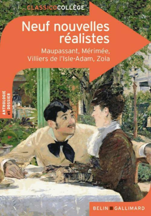 Livrenpoche : Neuf nouvelles réalistes - Collectif - Livre