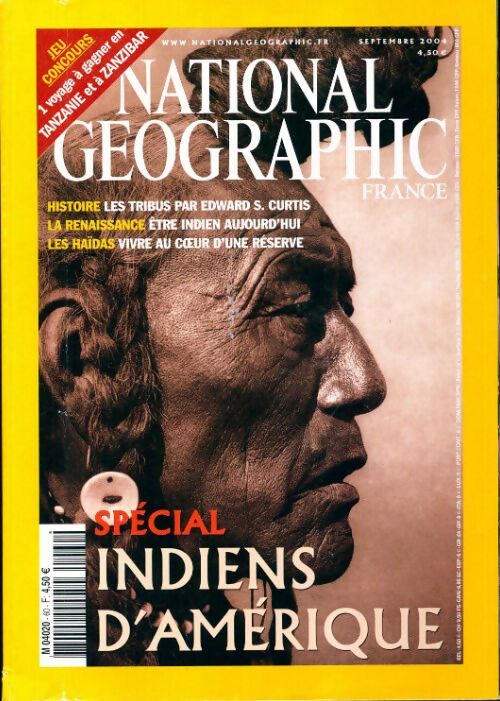 National Geographic n°60 : Spécial Indiens d'Amérique - Collectif - Livre