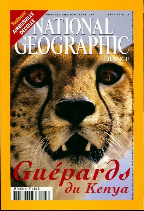 National Geographic n°65 : Guépards au Kenya - Collectif -  National Geographic France - Livre