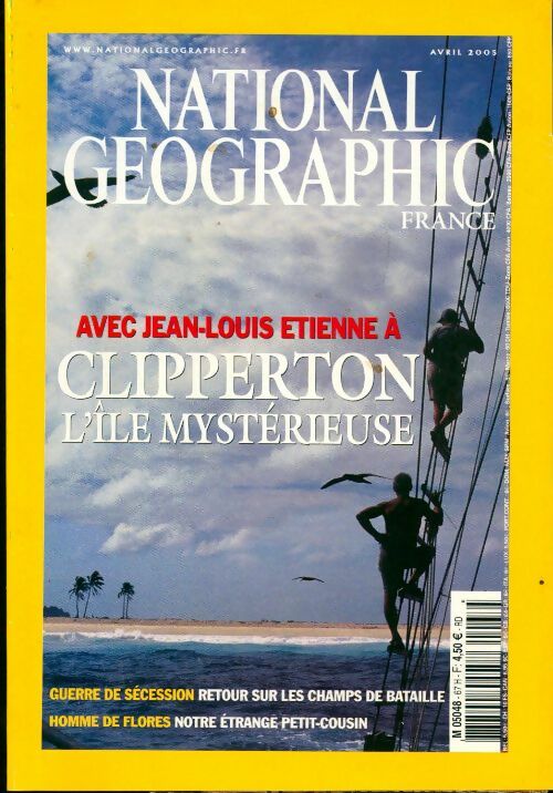 National Geographic n°67 : Clipperton, l'île mystérieuse - Collectif -  National Geographic France - Livre