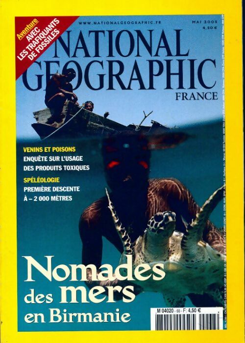 National Geographic n°68 : Nomades en mer de Birmanie - Collectif -  National Geographic France - Livre