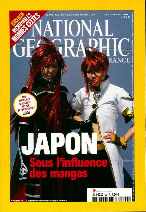 Livrenpoche : National Geographic n°96 : Japon, sous l'influence des mangas - Collectif - Livre