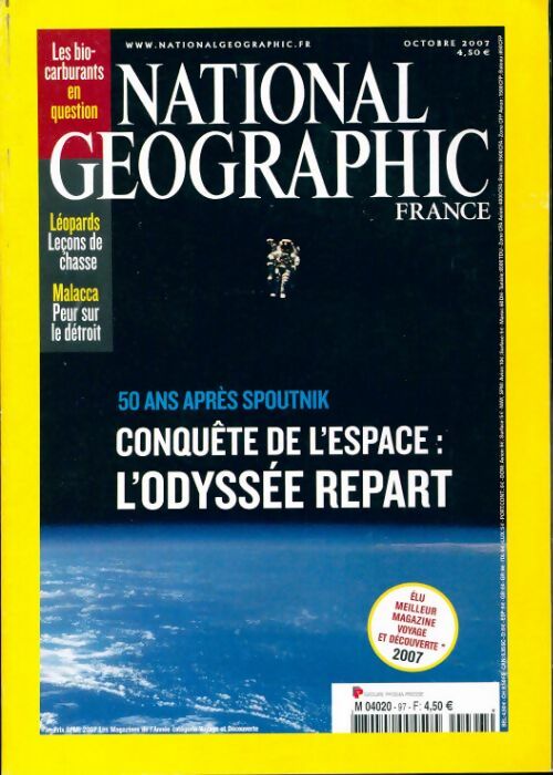 Livrenpoche : National Geographic n°97 : Conquête de l'espace, l'odyssée repart - Collectif - Livre
