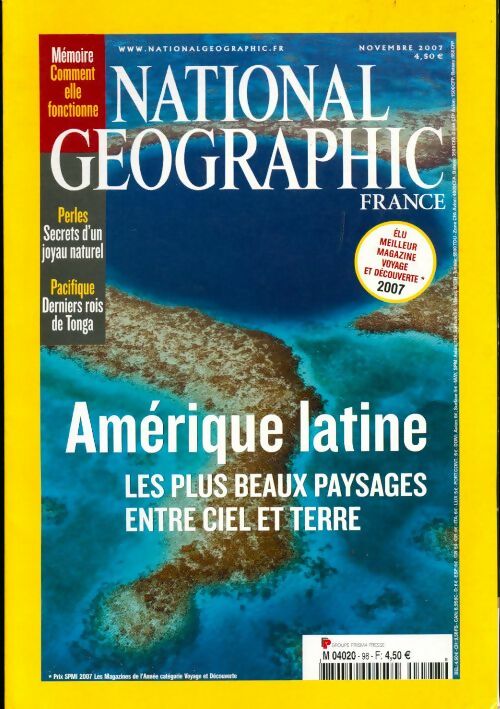 Livrenpoche : National Geographic n°98 : Amérique latine - Collectif - Livre