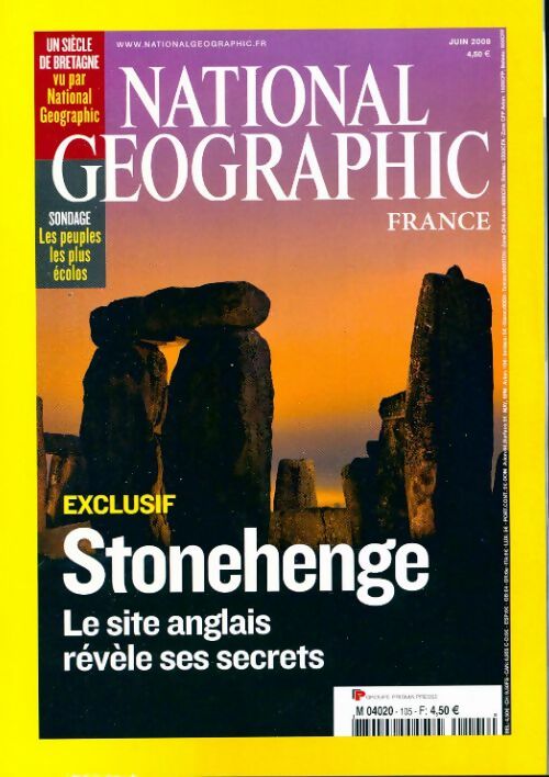 Livrenpoche : National Geographic n°105 : Stonehenge - Collectif - Livre