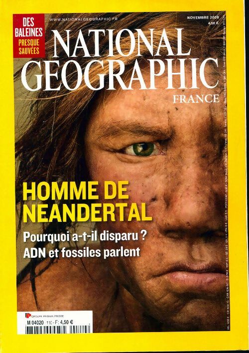National Geographic n°110 : Homme de Neandertal - Collectif -  National Geographic France - Livre