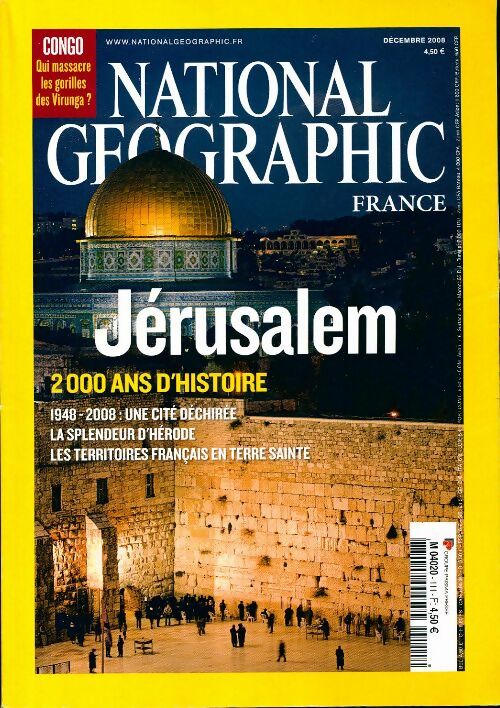 Livrenpoche : National Geographic n°111 : Jérusalem - Collectif - Livre