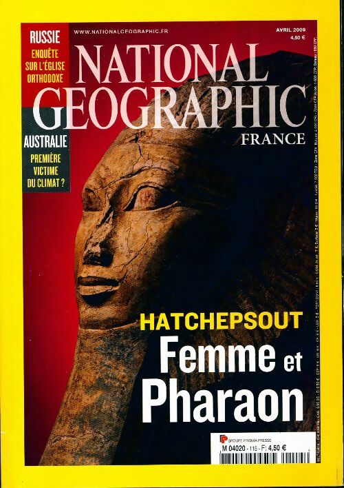 Livrenpoche : National Geographic n°115 : Hatchepsout, femme et pharaon - Collectif - Livre
