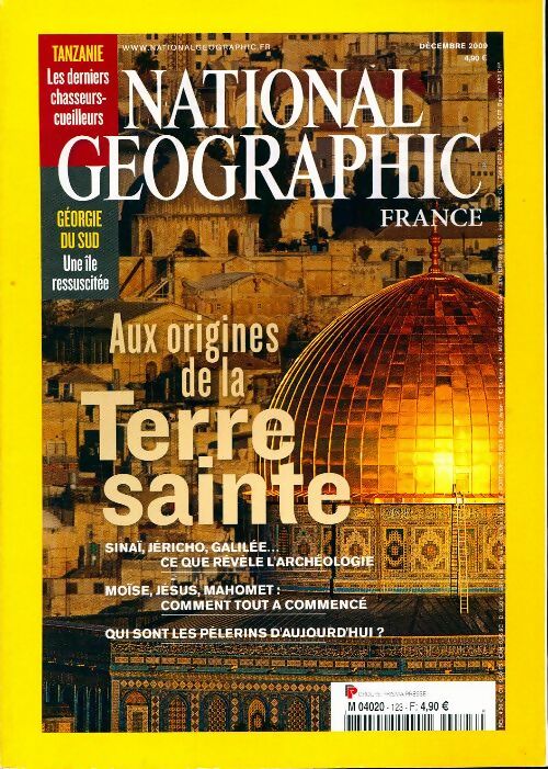 National Geographic n°123 : Aux origines de la terre sainte - Collectif -  National Geographic France - Livre