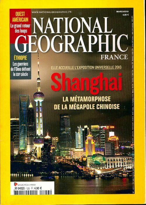 Livrenpoche : National Geographic n°126 : Shanghai - Collectif - Livre