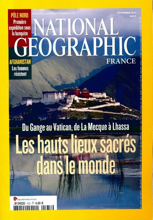 Livrenpoche : National Geographic n°135 : Les hauts lieux sacrés dans le monde - Collectif - Livre