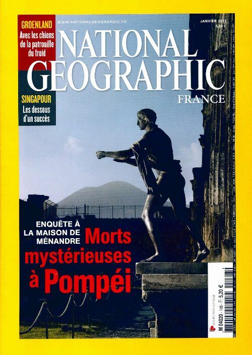 Livrenpoche : National Geographic n°148 : Morts mystérieuses à Pompéi - Collectif - Livre