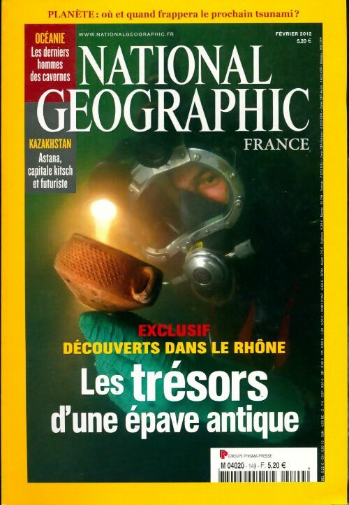 Livrenpoche : National Geographic n°149 : Les trésors d'une épave antique - Collectif - Livre