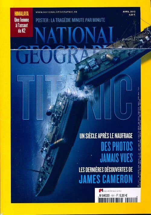 National Geographic n°151 : Titanic - Collectif - Livre