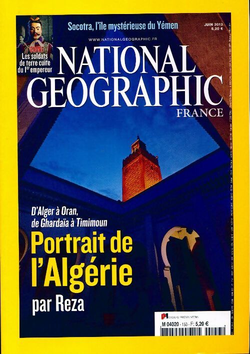 National Geographic n°153 : Portrait de l'Algérie - Collectif -  National Geographic France - Livre