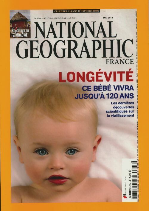 Livrenpoche : National Geographic n°164 : Longévité - Collectif - Livre