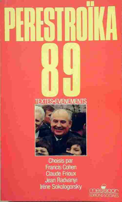 Livrenpoche : Perestroïka 89 - Collectif - Livre