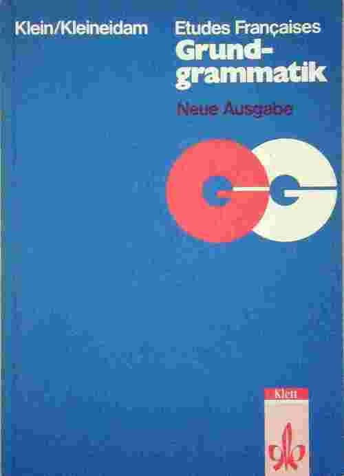 Livrenpoche : Etudes françaises. Grundgrammatik. - Hartmut Kleineidam - Livre