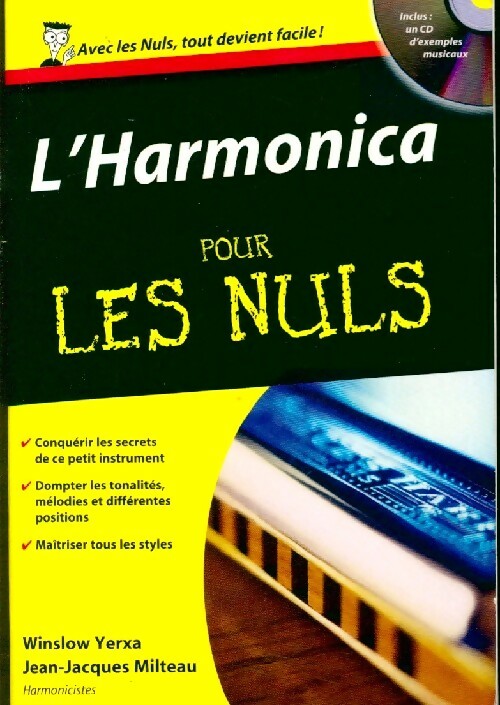 L'harmonica pour les nuls - Winslow Yerxa -  Pour les nuls - Livre