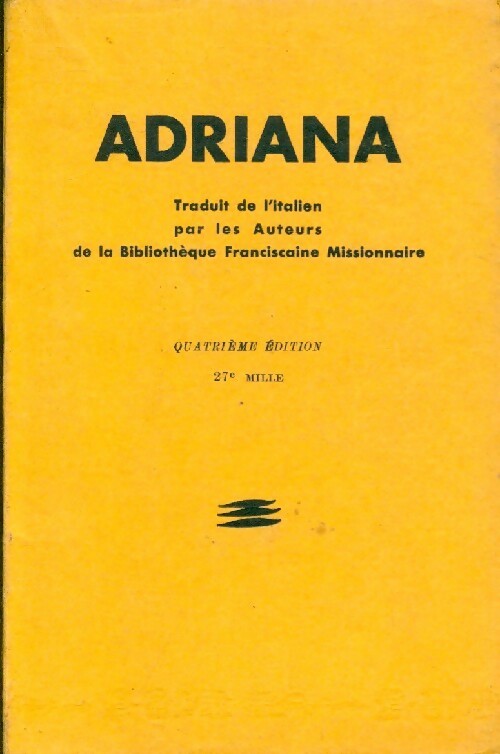 Livrenpoche : Adriana - Collectif - Livre
