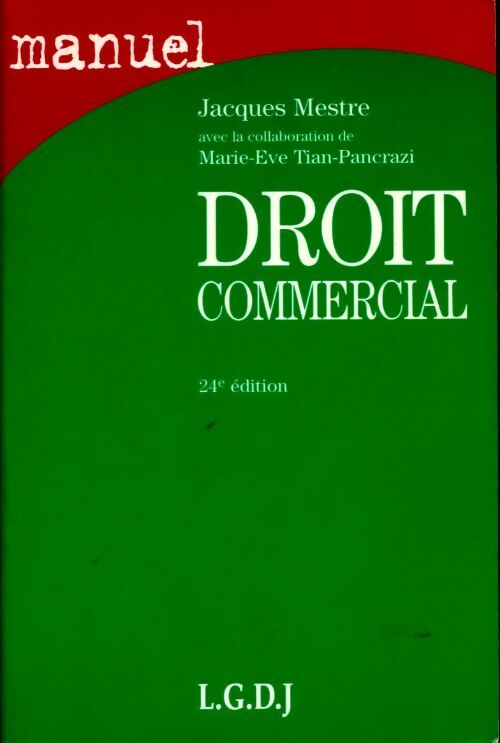 Livrenpoche : Droit commercial - Collectif - Livre