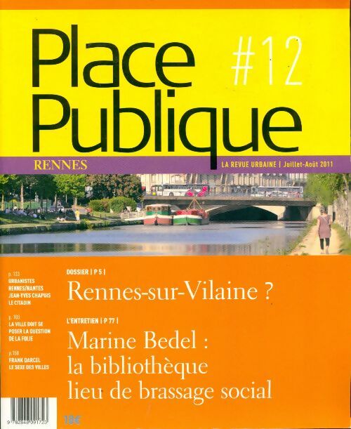 Livrenpoche : Place publique Rennes n°12 - Collectif - Livre