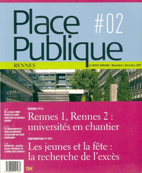 Livrenpoche : Place publique Rennes n°2 - Collectif - Livre