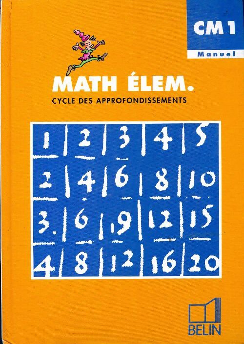 Livrenpoche : Math élem. CM1 - Gérard Champérache - Livre