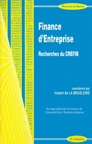 Livrenpoche : Finance d'entreprise. Recherches du CREFIB - Collectif - Livre