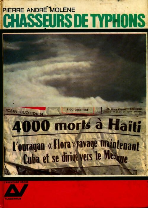 Livrenpoche : Chasseurs de typhons - Pierre-André Molène - Livre