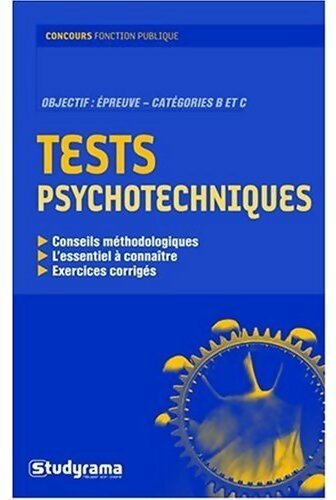 Tests psychotechniques - Collectif -  Concours fonction publique - Livre