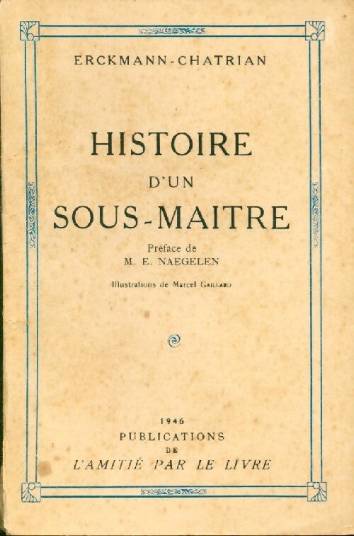 Livrenpoche : L'ami Fritz - Alexandre Chatrian - Livre
