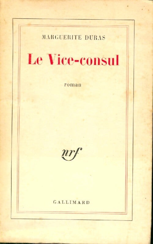 Livrenpoche : Le vice-consul - Marguerite Duras - Livre