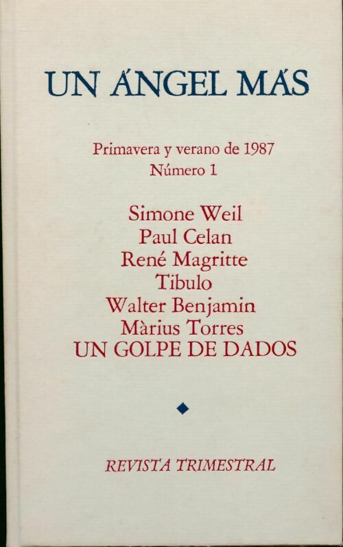 Livrenpoche : Un angel mas n°1 - Collectif - Livre