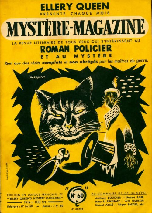Livrenpoche : Mystère magazine n°60 - Collectif - Livre