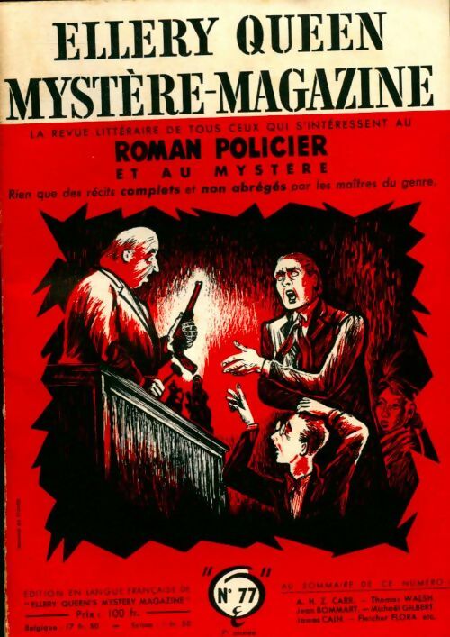 Livrenpoche : Mystère magazine n°77 - Collectif - Livre