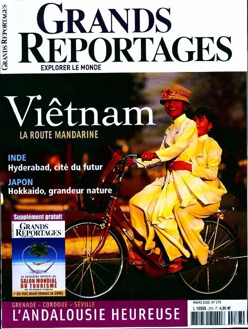 Livrenpoche : Grands reportages n°278 : Viêtnam, la route mandarine - Collectif - Livre