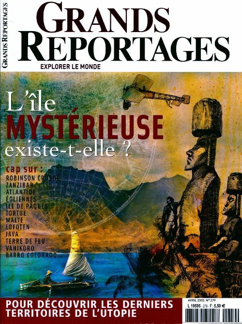 Livrenpoche : Grands reportages n°279 : L'île mystérieuse existe-t-elle ? - Collectif - Livre