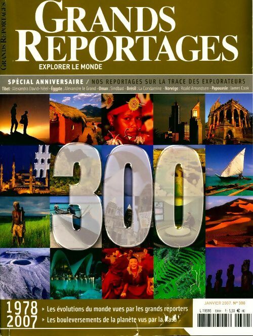 Livrenpoche : Grands reportages n°300 : Spécial anniversaire - Collectif - Livre