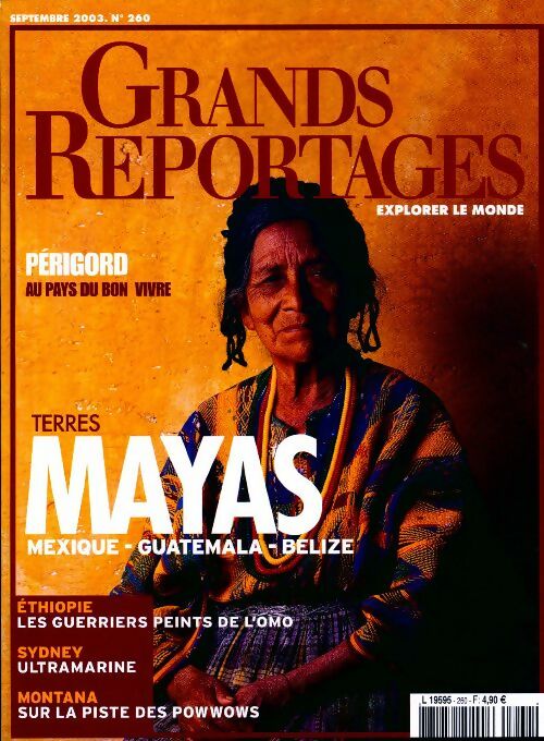 Livrenpoche : Grands reportages n°260 : Terres mayas - Collectif - Livre