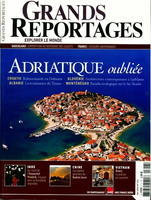 Livrenpoche : Grands reportages n°316 : Adriatique oubliée - Collectif - Livre