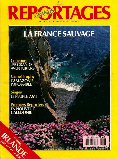 Livrenpoche : Grands reportages n°93 : La France sauvage - Collectif - Livre