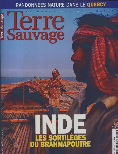 Livrenpoche : Terre sauvage n°197 : Inde, les sortilèges du Brahmapoutre - Collectif - Livre