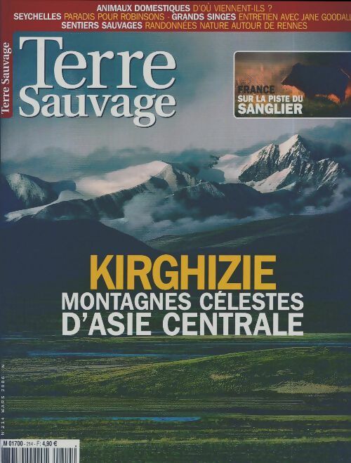 Livrenpoche : Terre sauvage n°214 : Kirghizie - Collectif - Livre
