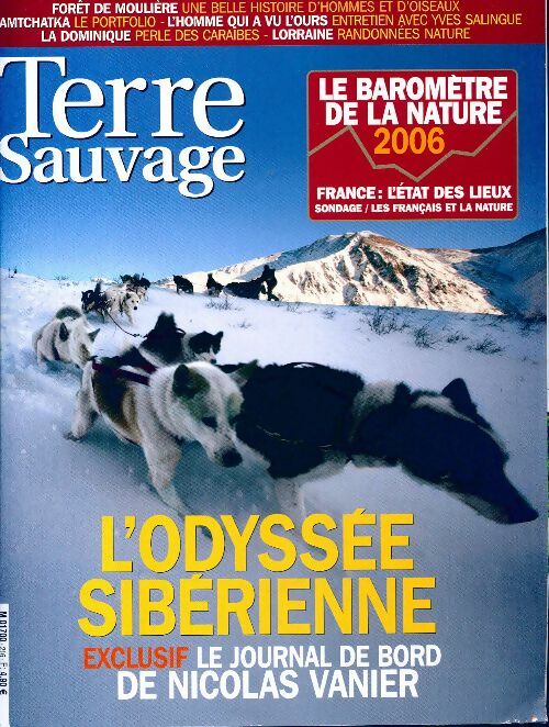 Livrenpoche : Terre sauvage n°216 : L'odyssée sibérienne - Collectif - Livre