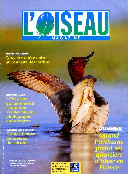 Livrenpoche : L'oiseau mag n°72 : Quand l'avifaune prend ses quartiers d'hiver en France - Collectif - Livre