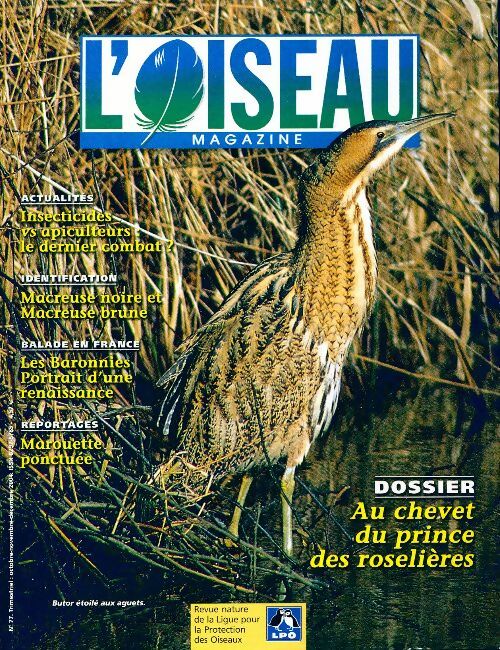 Livrenpoche : L'oiseau mag n°77 : Au chevet du prince des roselières - Collectif - Livre
