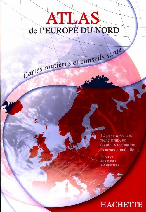 Livrenpoche : Atlas de l'Europe du nord - Inconnu - Livre