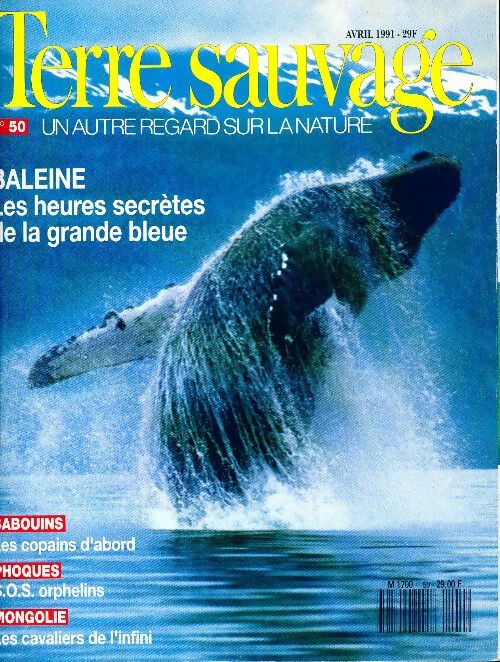 Livrenpoche : Terre sauvage n°50 : Baleine - Collectif - Livre